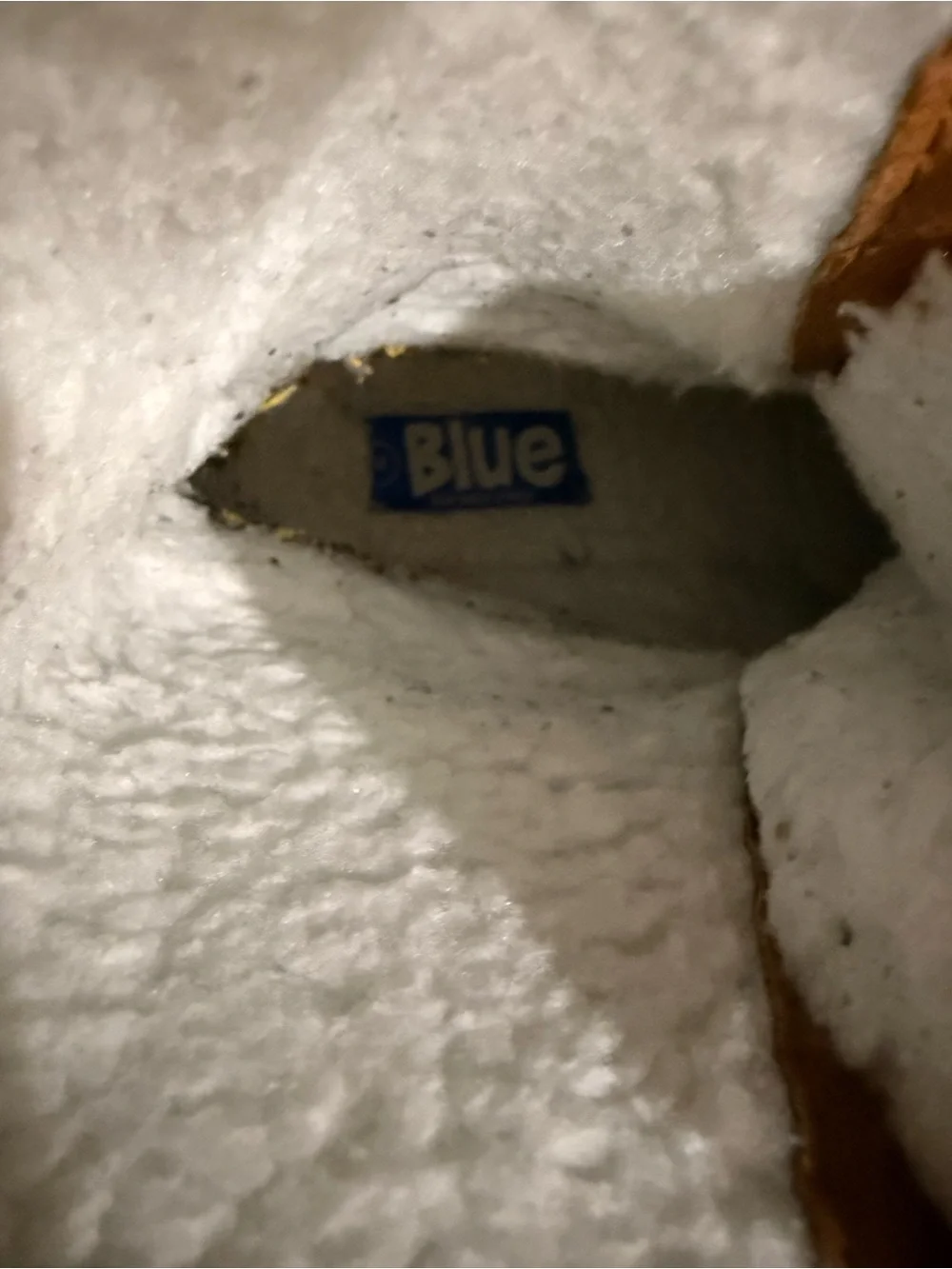 Kids Brown and Blue Waterproof Winter Boots